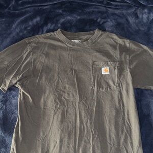 Carhartt Men's Pocket T-Shirt in Olive